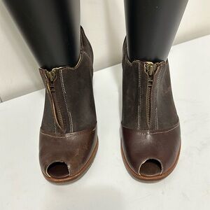 TIMBERLAND LEATHER HEEL   ANKLE BOOTS